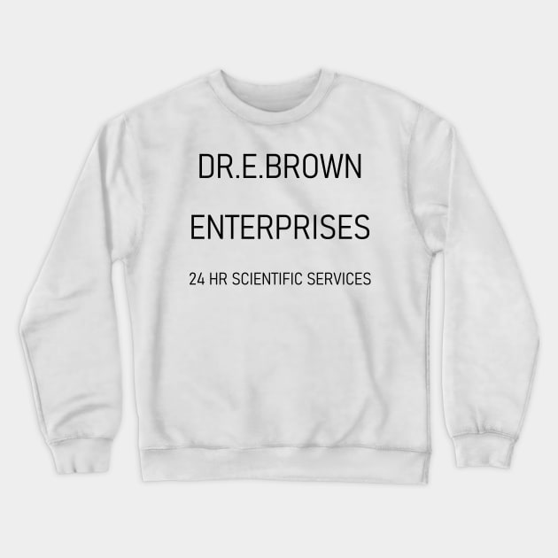 DR.E.BROWN ENTERPRISES 24 HR SCIENTIFIC SERVICES Crewneck Sweatshirt by IORS